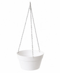 Hängampel Plain 30cm vit