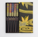Chopsticks Giftset Golden Leaf