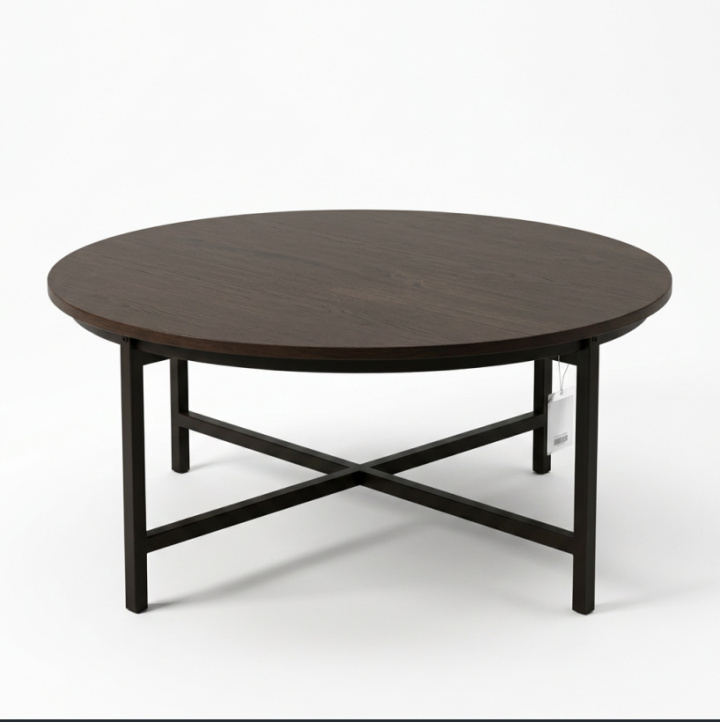 Soffbord Jaboulet Flat Ash Mindi Ø120 cm i gruppen Möbler / Bord / Soffbord hos Åsby Hem & Trädgård (196886)