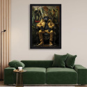 Tavla Kong the King 60x90cm