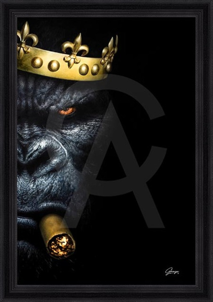 Tavla The King 60x90cm i gruppen Inredning / Tavlor hos Åsby Hem & Trädgård (197421)