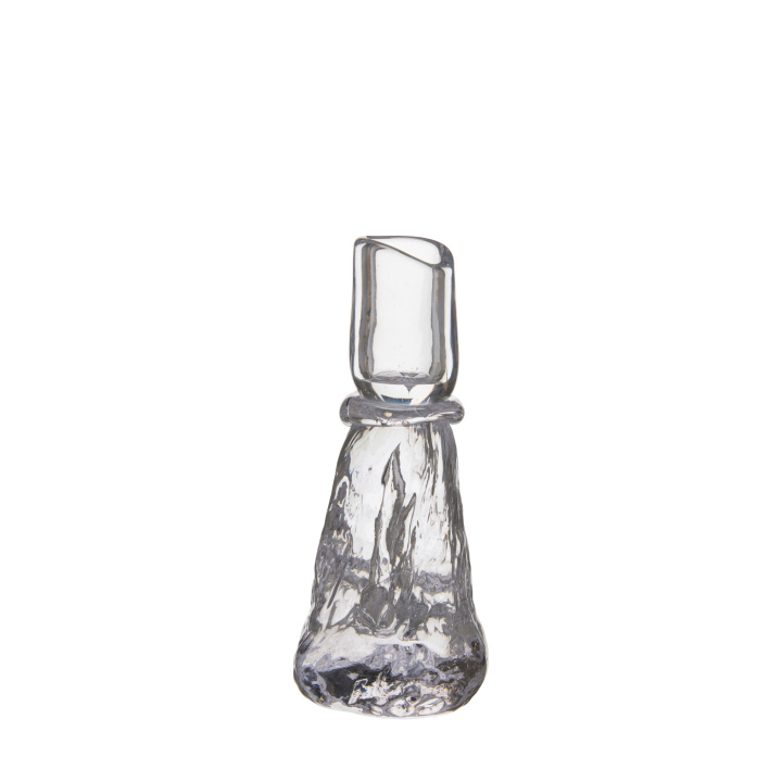 Ljusstake glas klar 6x15 cm i gruppen Inredning / Ljusstakar & Ljuslyktor hos Åsby Hem & Trädgård (197497)