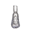 Ljusstake glas klar 7x20 cm