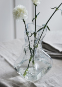 Vas glas klar 18x22 cm