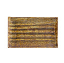 Plate Recrangukar Mino Plate Brown23,8x15 cm