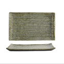 Plate Recrangukar Mino Plate Green 23,8x15 cm