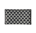 Plate Onyx Noir Mermaid Design 22x13x2cm