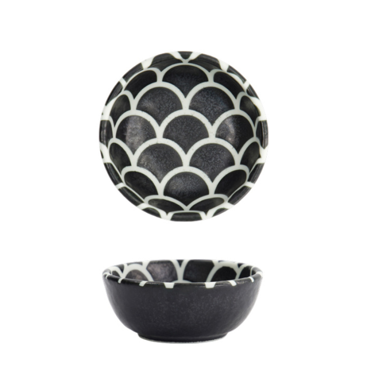 Bowl Onyx Noir Mermaid Design 8,5x3,4cm i gruppen Inredning / Kök / Asiatiskt hos Åsby Hem & Trädgård (197957)