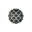 Bowl Onyx Noir Mermaid Design 8,5x3,4cm