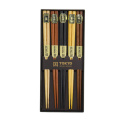 Chopstick Giftset Golden/Silver Dragon