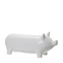 Ljusstake Gris Vit