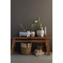 Planteringskruka Gris Vit