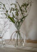 Glasvas d13 h15cm