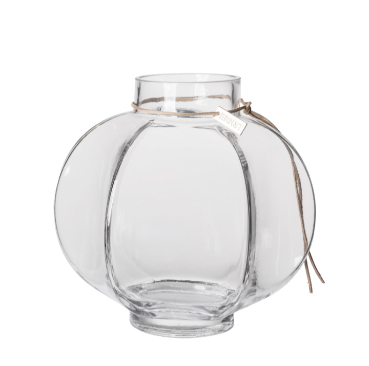 Glasvas d20 h19,5cm i gruppen Inredning / Krukor & Vaser / Vaser hos Åsby Hem & Trädgård (198490)