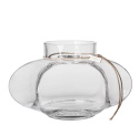 Glasvas d25 h16cm
